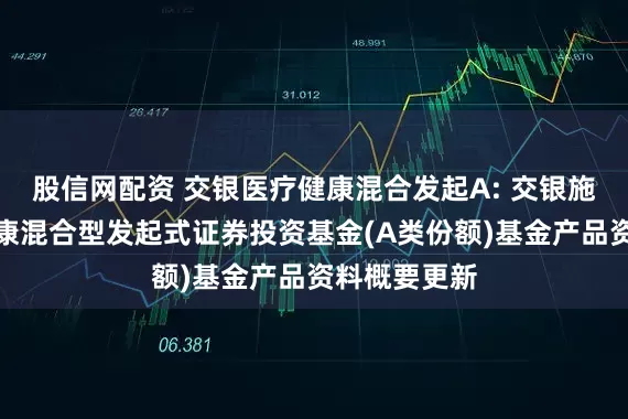 股信网配资 交银医疗健康混合发起A: 交银施罗德医疗健康混合型发起式证券投资基金(A类份额)基金产品资料概要更新