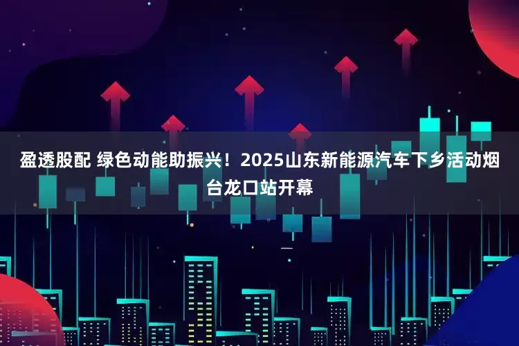 盈透股配 绿色动能助振兴！2025山东新能源汽车下乡活动烟台龙口站开幕